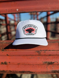 Brushfire Cap America Rope Hat - White